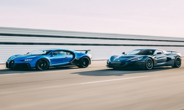 Bugatti has partnered with Rimac, a manufacturer of electric hypercars