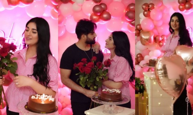 Sarah Khan marks her 29th birthday in a romantic way with Falak