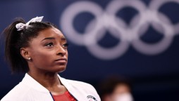 Simone Biles withdraws from team finals competition