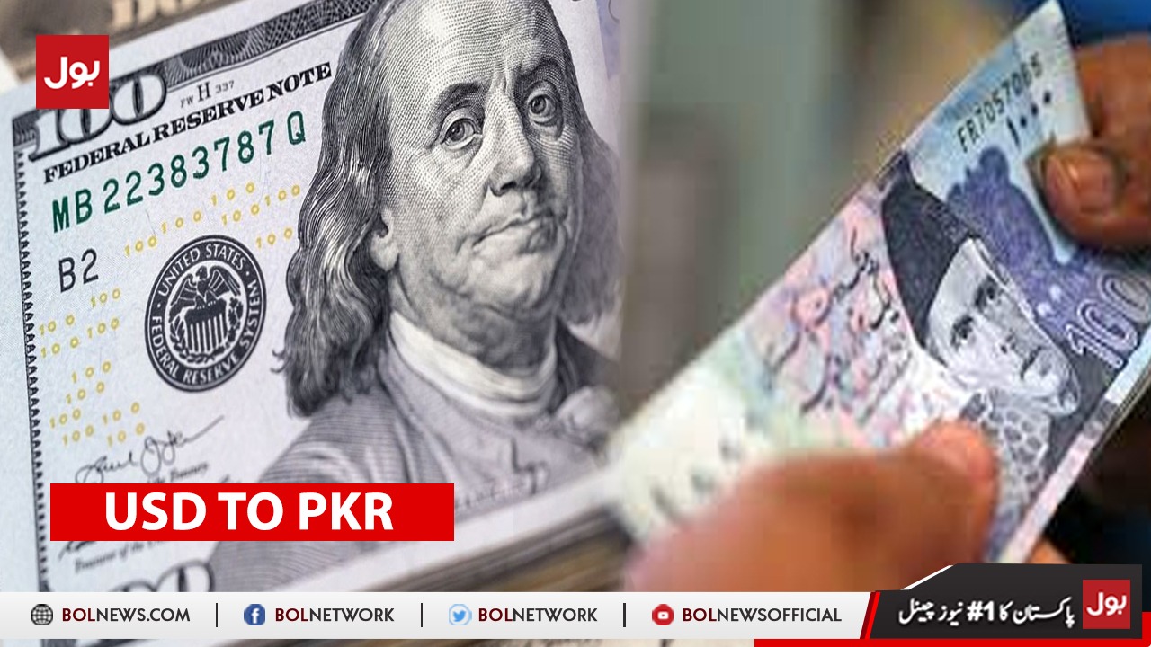 USD to PKR - Dollar rate in Pakistan