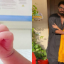 What gift did Yasir Hussain and Iqra’s son receive from his aunt?
