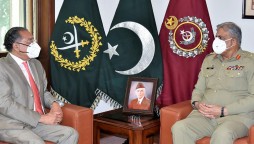 Army Chief meets Permanent Representative of Pakistan to UN