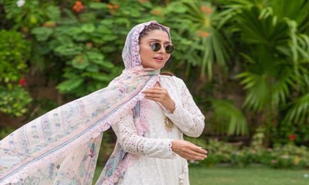 Ayeza Khan Makes Eid Look Cool With Black Goggles