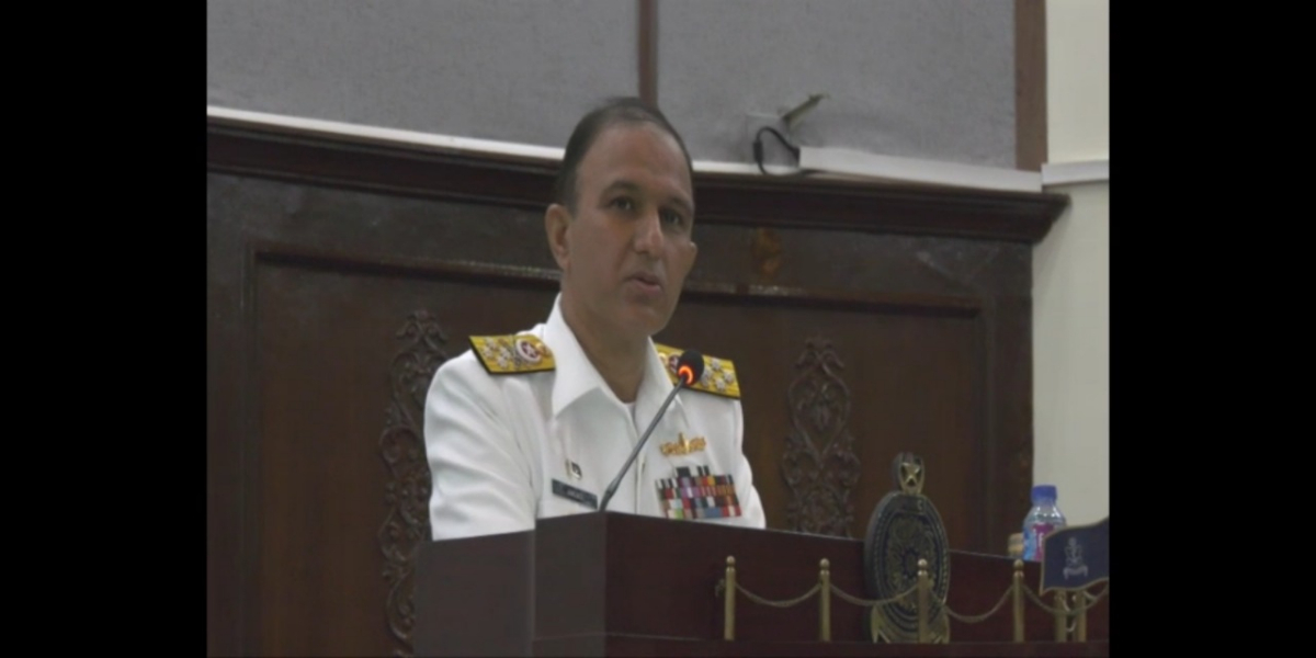 Chief Of Naval Staff Visits Pakistan Navy War College Lahore