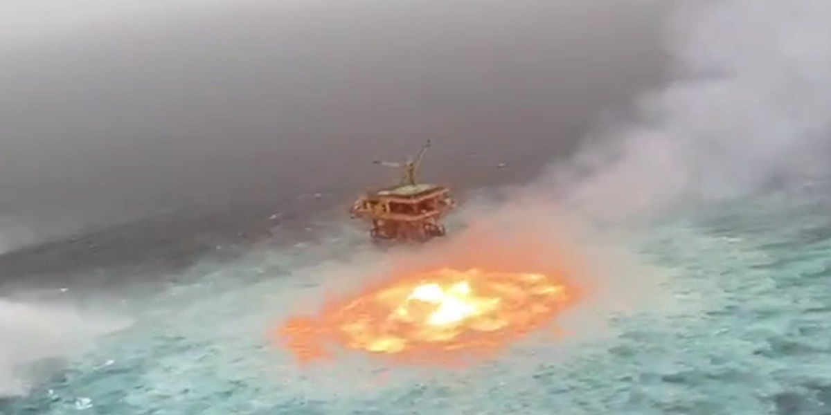 How Massive 'Eye Of Fire' Erupts In Gulf Of Mexico?