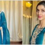 Mawra Hocane Looks Alluring This Eid In Turquoise Dress
