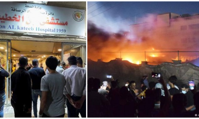 Iraq: At least 60 Killed In COVID Ward Fire At Hospital