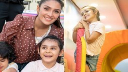 Ayeza Khan Spent quality time With her  Children
