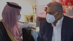COAS Bajwa meets Faisal Bin Farhan Al Saud