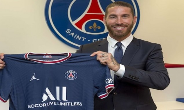 Sergio Ramos joins Paris St-Germain on a two-year deal