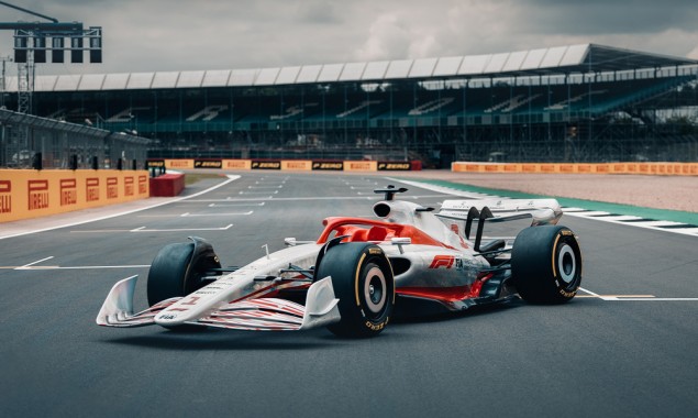 Formula 1 reveals car built to 2022 rules at Silverstone