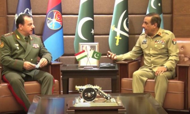 CJCSC, Tajikistan Defence Minister Discuss Counter-Terrorism, Other matters
