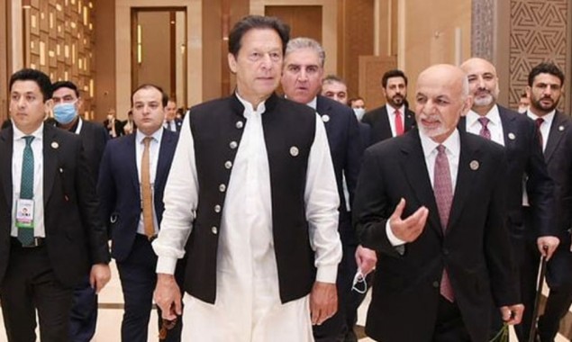 Prime Minister Imran Khan Ashraf Ghani