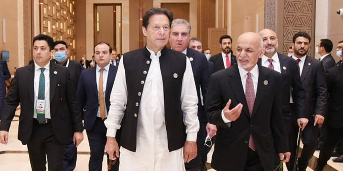 Prime Minister Imran Khan Ashraf Ghani