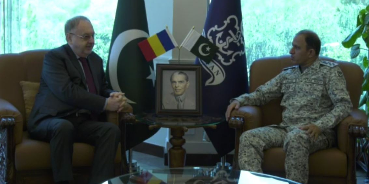 CNS Nazi meets Ambassador of Romania To Pakistan