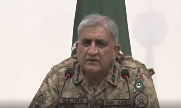 COAS Bajwa Pays Visit To Corps Headquarters Mangla