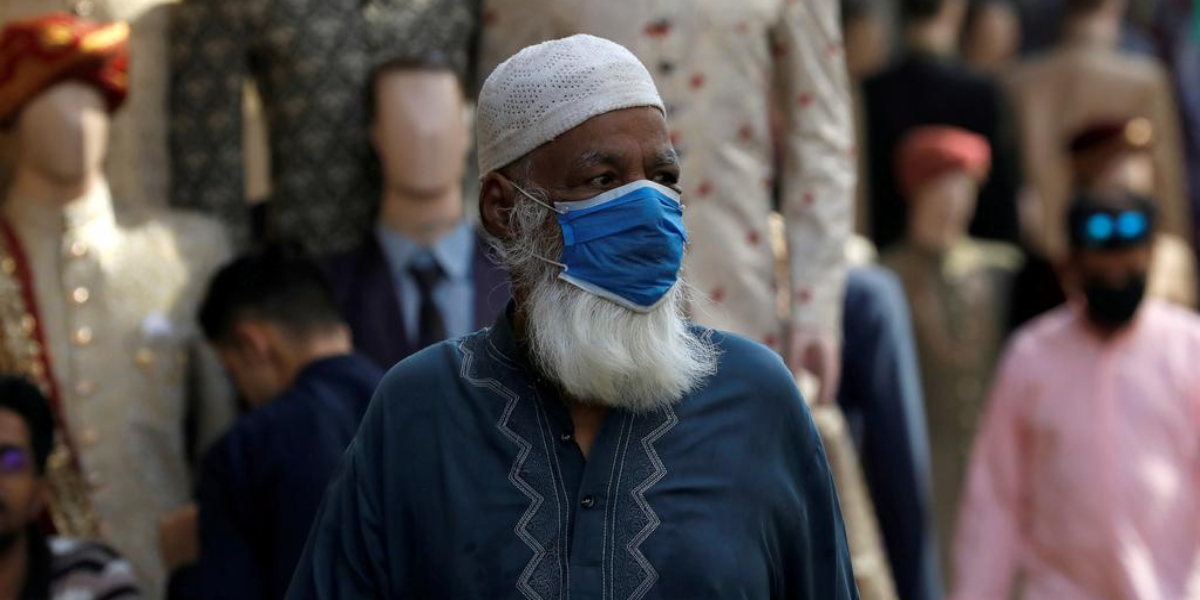 Coronavirus positivity rate Pakistan