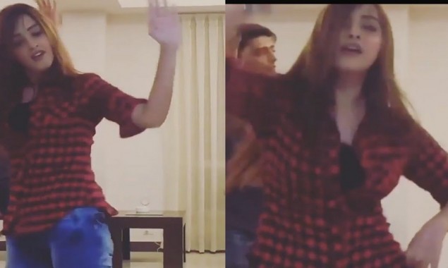 WATCH: Alizeh Shah’s dance moves on the Dilbar song set the internet on fire