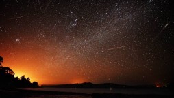 Meteor Illuminates the Norwegian Night Sky