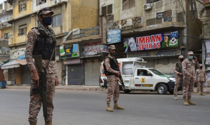 pakistan army on corona lockdown