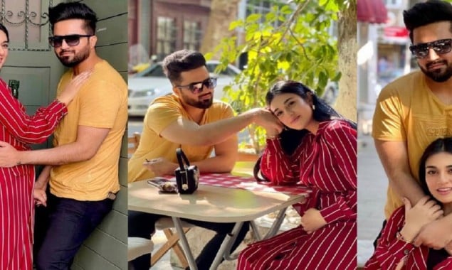 Sarah Khan Shares Beautiful Pregnancy Photos With Her Husband