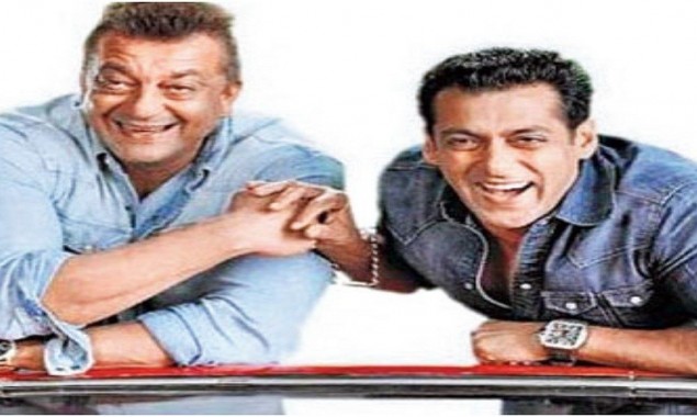 Salman Khan wishes Sanjay Dutt birthday in the form of a throwback photo