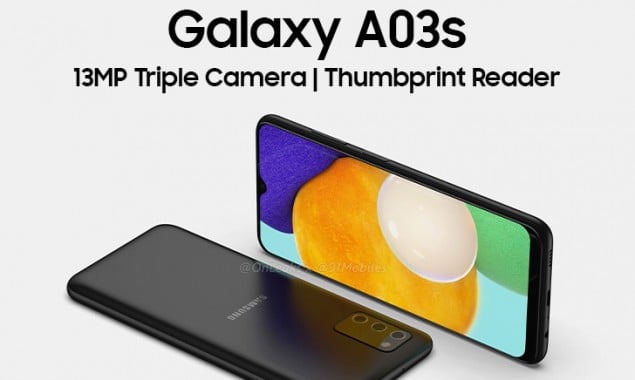 Samsung Galaxy A03s Details Leaked and is reported to Be Released Soon