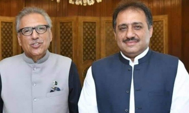 Zahoor Ahmed Agha appointed as the new governor of Balochistan by President Arif Alvi
