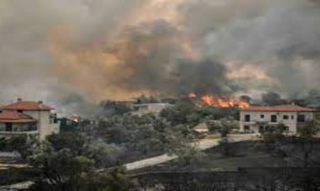 Rain in wildfire-ravaged areas of Greece helps “better the situation”