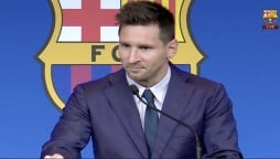 Lionel Messi In Tears As He Confirms His Exit From Barcelona