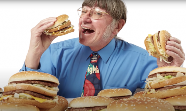 Man sets world record by eating 32,340 Big Macs in a lifetime