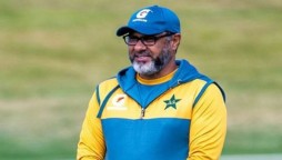 Waqar Younis says he is satisfied with bowlers' performance against WI