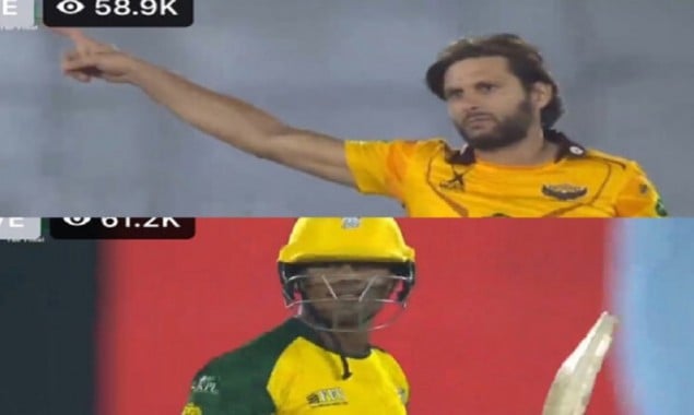 Shahid Afridi fined for rude behavior in KPL 2021 Final