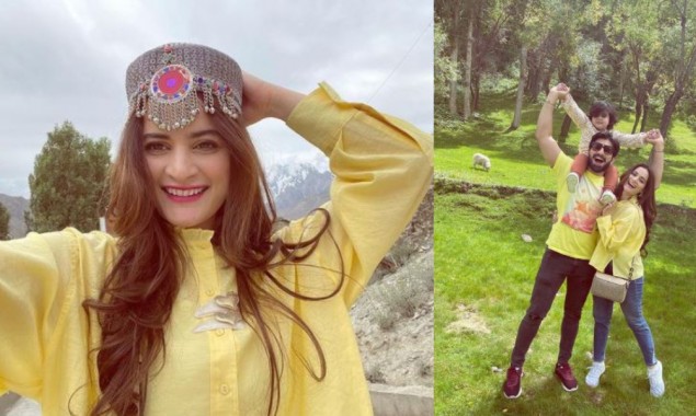 Aiman Khan Is a sight for sore eyes In her Tribal Look During Vacations