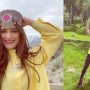 Aiman Khan Is a sight for sore eyes In her Tribal Look During Vacations