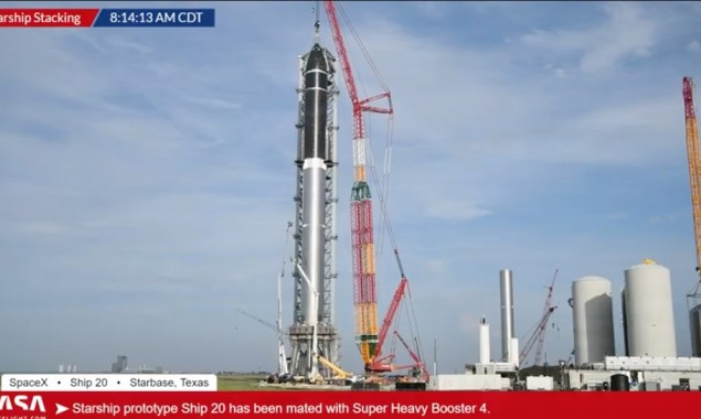 Nearly 400ft Tall, SpaceX’s Starship Stands Taller Than Giza’s Great Pyramid