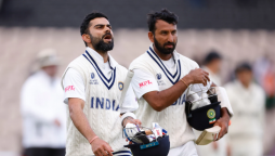 Virat Kohli, Cheteshwar Pujara, Ajinkya Rahane, India