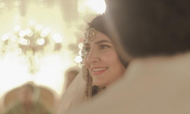 Areeba Habib shares photos from her engagement looking lavishly elegant
