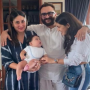 WATCH: Little Jeh seems mesmerized by Sara Ali Khan as she wishes Saif on his Birthday