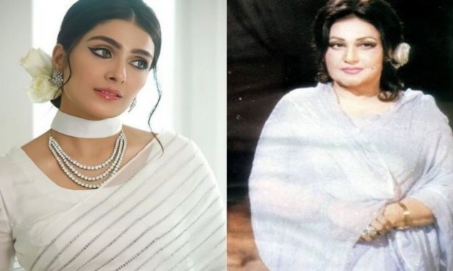 Gorgeous Ayeza Khan pays tribute to the Legendary late actress Noor Jahan