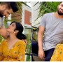 Sarah Khan glowing in her pregnancy for Falak’s new photos