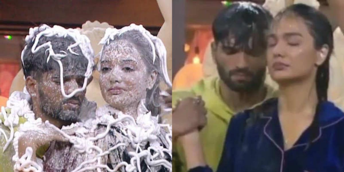 Divya Agarwal and Zeeshan Khan