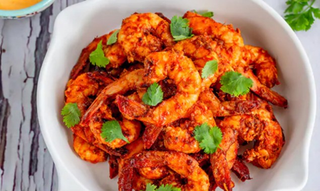 Prawn Pepper Fry