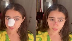 Sara Ali Khan nose