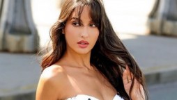 Mumbai's temperature rises as Nora Fatehi steps out in à la mode white dress