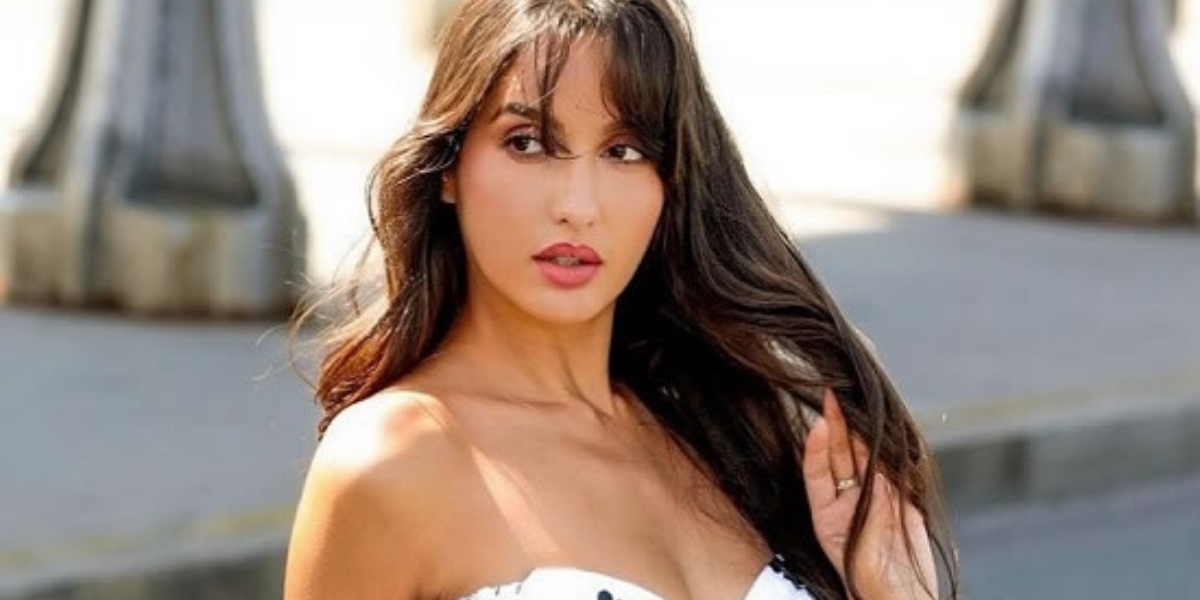 Mumbai's temperature rises as Nora Fatehi steps out in à la mode white dress