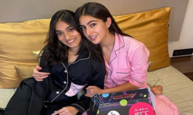 Sara Ali Khan’s birthday party complete with pink balloons, and group Photos