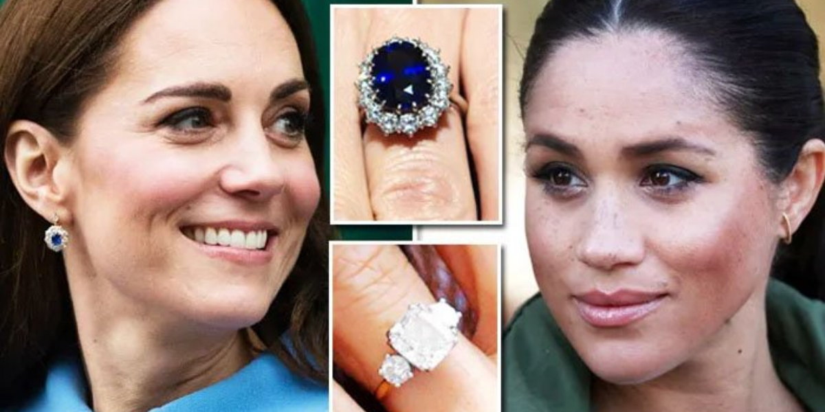 Meghan and Kate ring