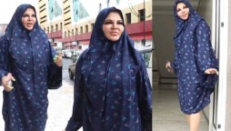 Rakhi Sawant roaming in the streets of Mumbai wearing ‘Hijab’
