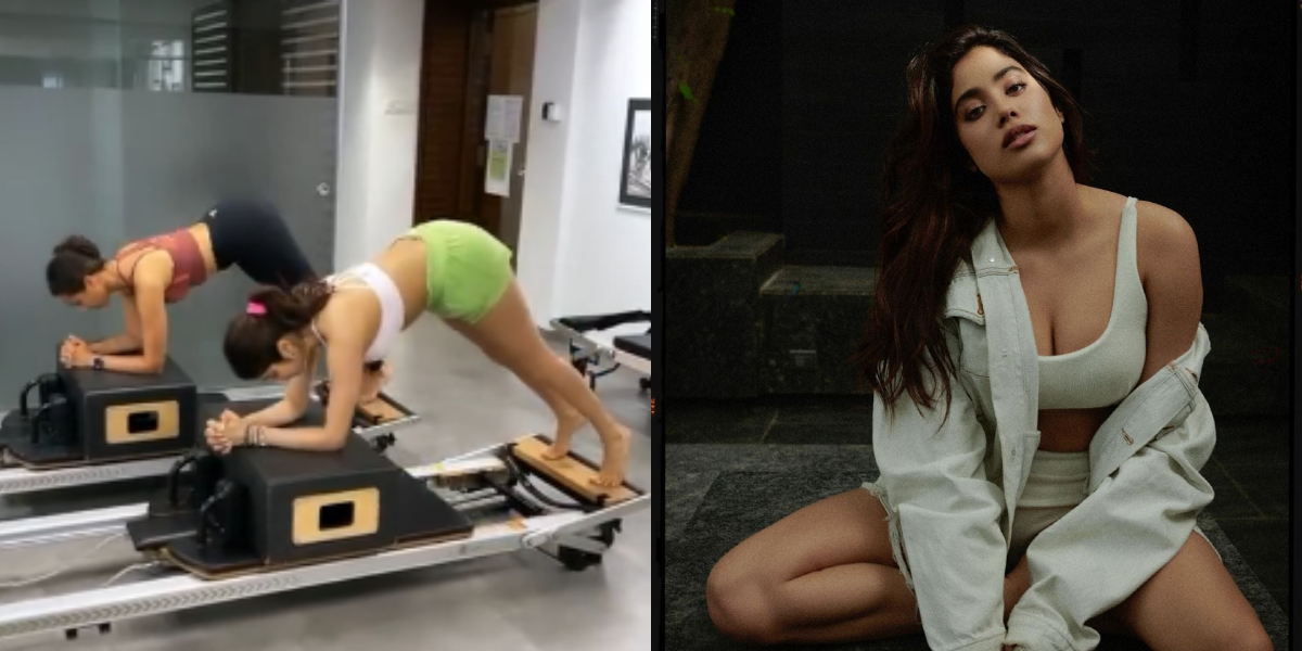 Janhvi Kapoor Pilates